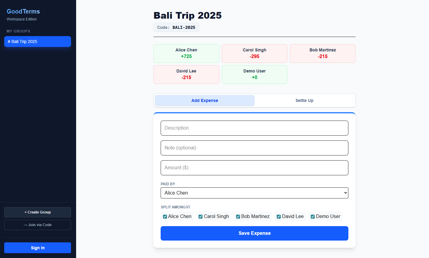 GoodTerms preview
